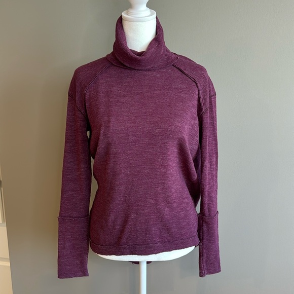 We the Free Free People Split-back Turtleneck Small - Picture 1 of 6